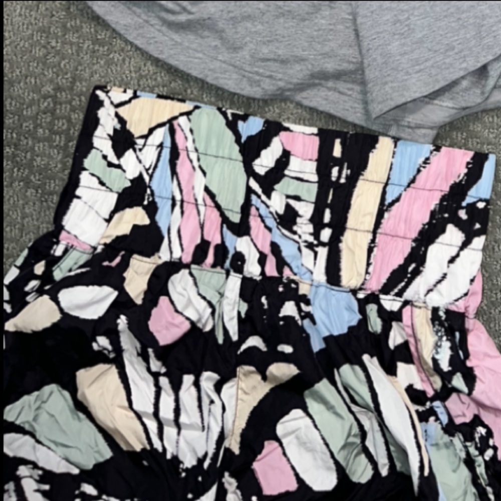 Colorful free people way home shorts